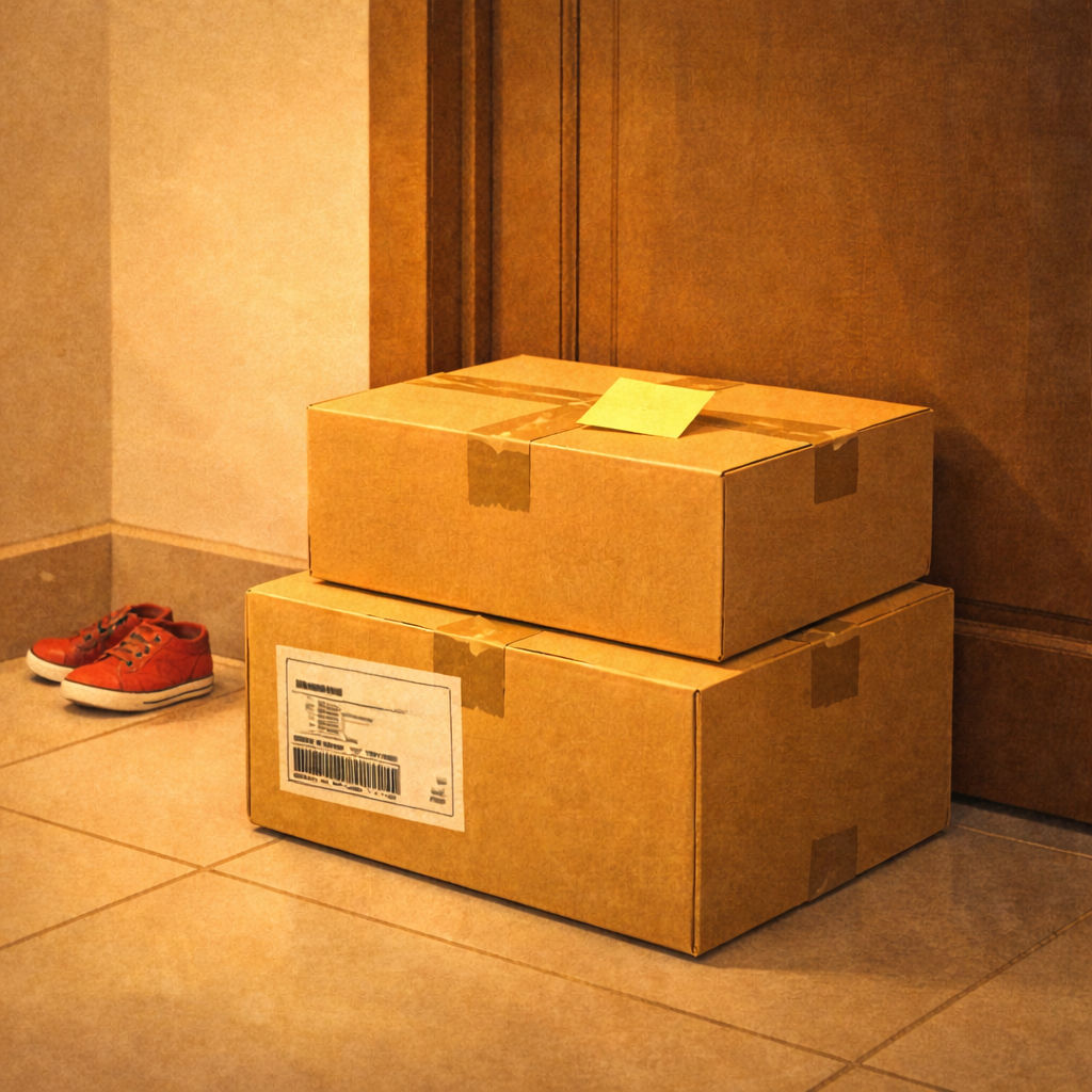 Unselected outfits ready to return with a Style@Home assistant after a home trial visit